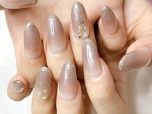 ノエル(Noel)/スカルプ×グレージュネイル