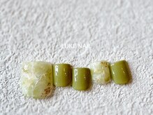 ルークネイル 恵比寿店(LUKE NAIL)/ピスタチオ大理石フット