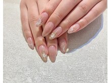 ネイルズ ララ(nails Lala)/大理石ネイル