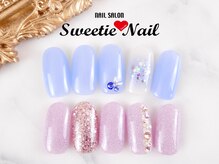 スウィーティーネイル 本八幡駅前店(Sweetie Nail)の雰囲気（人気の可愛いアート付き♪季節限定のデザインコース¥6600&7700）
