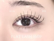 レース アドラブル 下北沢(lace adorable)/□フラットラッシュ160本