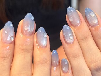水滴ネイル