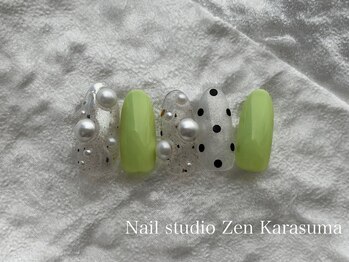 アイラッシュアンドネイルスタジオ ゼン カラスマ(eyelash&nail studio Zen Karasuma)/定額デザインコース