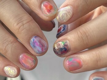 ファンクションネイルズ 表参道 原宿(FUNCTION NAILS)の写真/【付替えオフ無料】自由にオーダーできるデザインor毎月変わる定額デザインで最先端ネイルが楽しめます