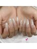 思い通りの爪の形に【スカルプネイルワンカラー】¥11800→¥9900オフ別