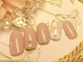 ダスティピンク&花柄¥4900オフ込