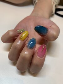 ８月ネイル♪
