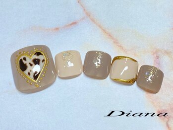ディアナ ひたちなか高場店(DIANA)/定額ネイル　7700円　C‐016