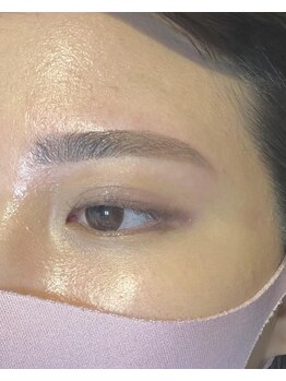 ビューステージ アイブロウサロン 京橋/パウダーのみの仕上げです!