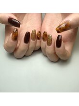 マーレネイル 高槻店(mare nail)/【NORIKA】design + +(+ラメ)