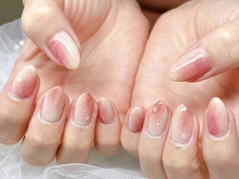 サロン アミリー(Salon Amiely)/アートフリー120分★桃ネイル