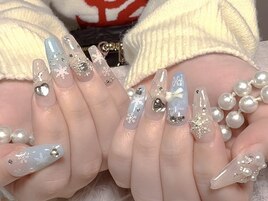 クリスマスネイル/持ち込み/新宿