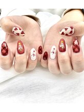 バーグ(bague)/クリスマスネイル