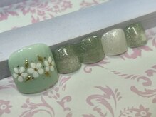 ネイルサロン ヴィヴィ(nail salon ViVi)/定額フットネイルC￥7700