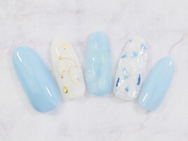 梅雨ネイル