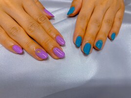 ワンカラーアシメ