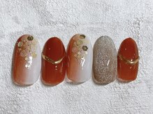 ネイルサロン メイプル(Nail Salon maple)/縦グラデーション