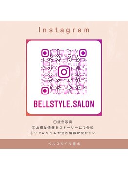 ベルスタイル(Bell style)/インスタグラム始めました☆