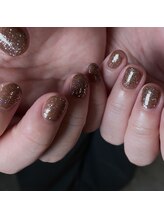 グラウネイル(glaw nail)/ワンカラー＋ラメ