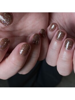 グラウネイル(glaw nail)/ワンカラー+ラメ