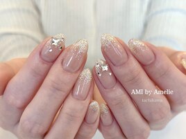 店内サンプルネイル：mikako