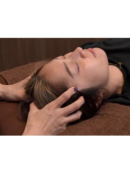 ヘッドスパで癒されたい