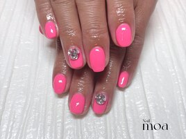 ワンカラー　ネオン　新所沢