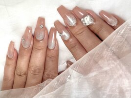 長さだし/シルバーラメ