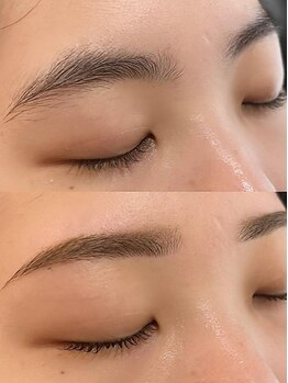 アイブロウメニューがあるサロン