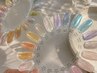 夏におすすめ♪sns映えうるきらミラーorオーロラネイル ￥6500