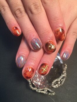 リアンナ アンド アイシンスタジオ &nbsp;甲府店(LIANAH&EYE SSIN STUDIO)/べっ甲ネイル