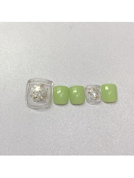 コルソケーツー 梅田茶屋町(corso k-two)/ぷっくりフットネイル