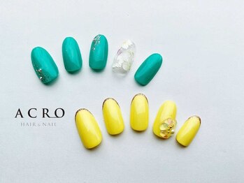アクロネイル アンド アイ(ACRO NAIL&EYE)/2023 7月 トレンドコース3