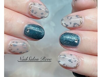 ネイルサロン レーヴ(Reve)/レオパード