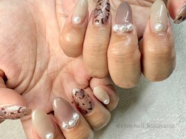 レオパードネイル☆