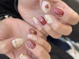 クリスマスネイル