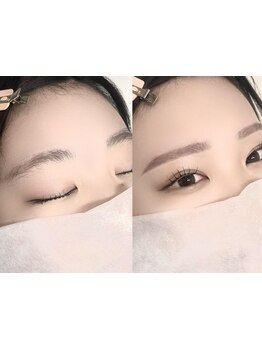 アイブロウメニューがあるサロン