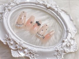 リボンネイル、ドットネイル