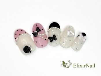 エリクサーネイル 新橋(Elixir Nail)/定額c &nbsp;やり放題/クーポン使用
