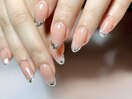 Design french nails｜7,500yen