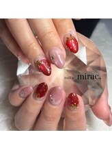 ネイルズミラク(nail's mirac.)/苺ネイル