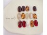 【nail/hand】 autumn design!!/べっ甲ネイル厳選3種￥6500～8500