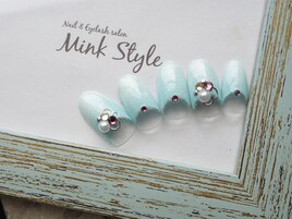 ブライダルグラデフレンチネイル