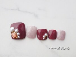 フットケア付きジェル￥8900