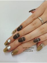 プライベート ネイルサロン マーマ(murmur)/アシメネイル