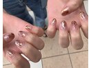 水彩ネイル