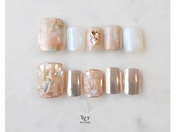 ダブティーネイル(W &T Nail)/R7.03FOOTWTトレンドデザイン