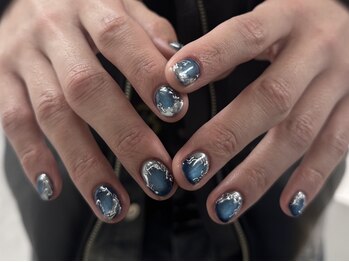 ブランクルネ(blanclune)の写真/【men's design】メンズネイルにおすすめ。デザインやメニューに迷っている場合はこちら◎