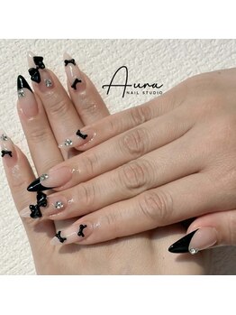オーラネイル(Aura Nail)/韓国風ガーリーネイル