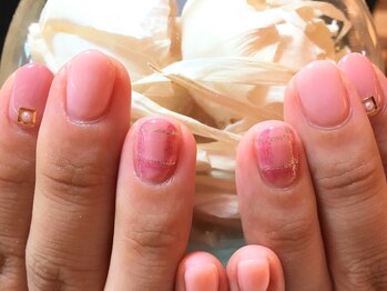 ネイルズ ララ(nails Lala)/チェックネイル☆
